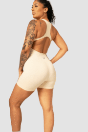 Ribbed Halter Romper - Image 2