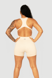 Ribbed Halter Romper - Image 3
